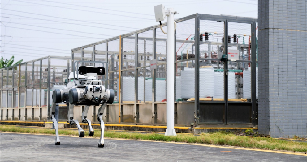 电科智巡四足巡检机器人系统