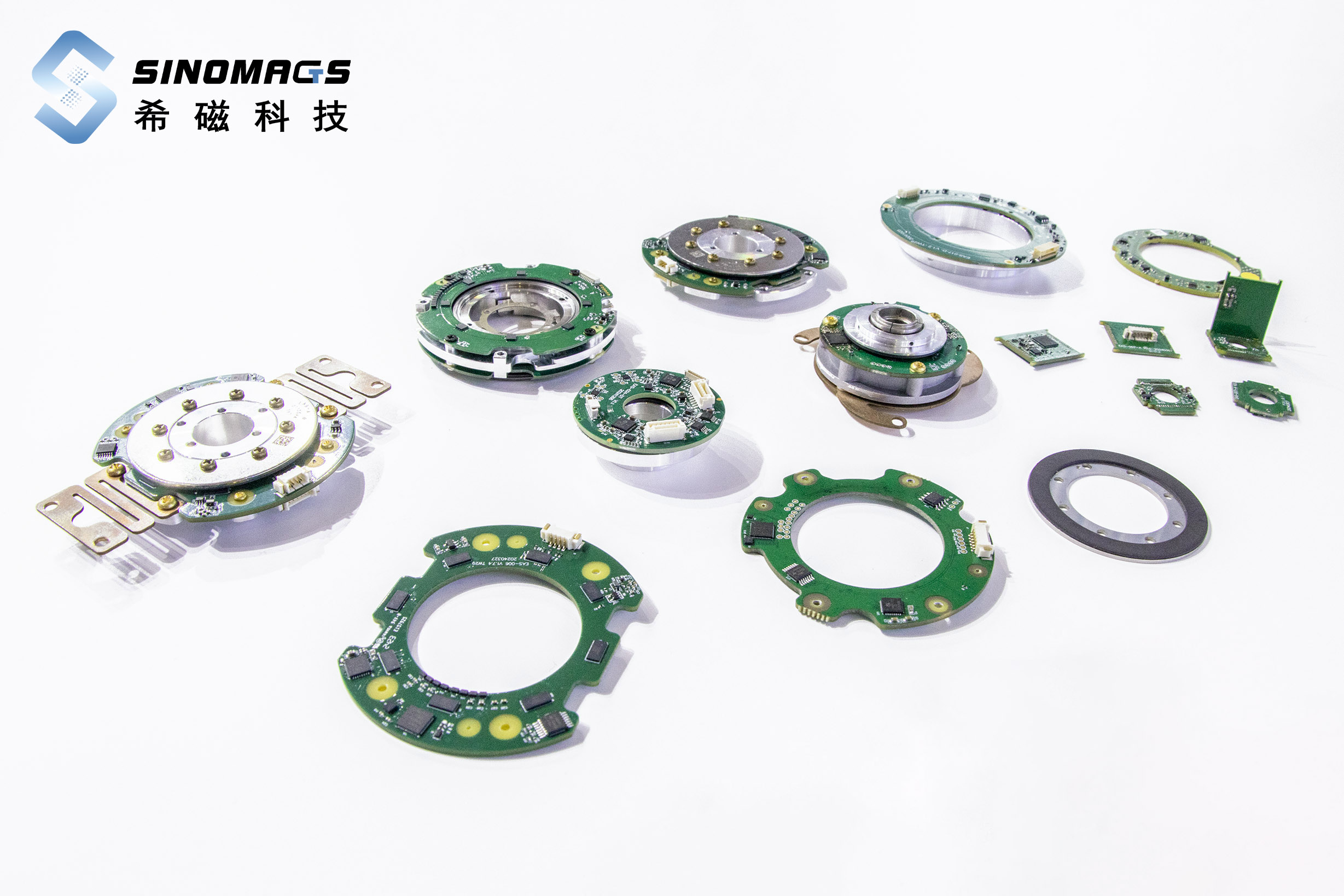 中空绝对式磁性角度编码器